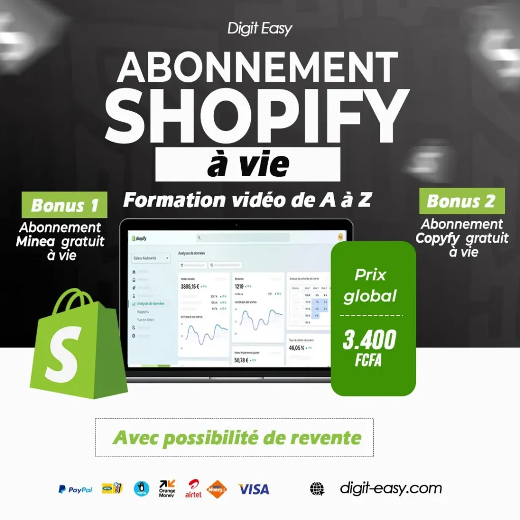 SHOPIFY-MINEA-COPYFY A VIE