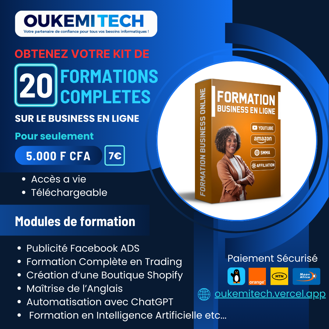 Formation Importation Nigéria Chine Inde